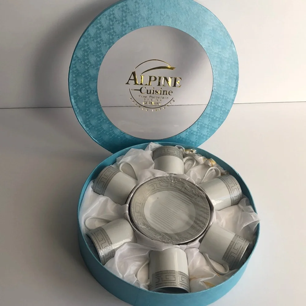 Alpine Cuisine Fine Porcelain coffee and Tea Set